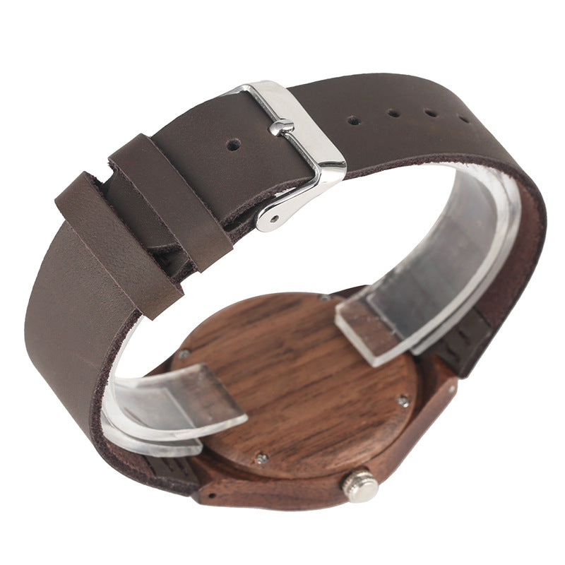 Couple Wooden Casual Quartz Watch