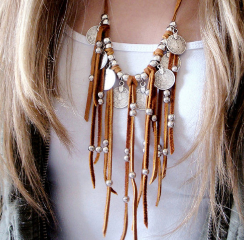 Fringe Bohemian Necklace