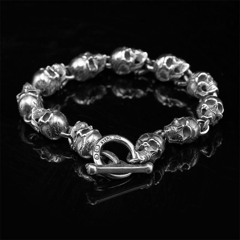 American Garber Style Handmade Motorcycle Bracelet