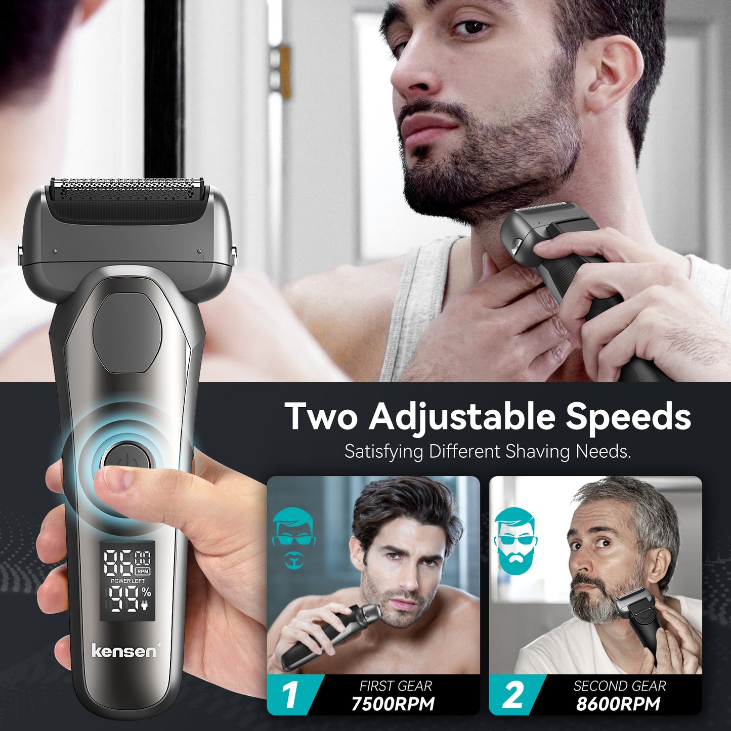 S20 USB Rechargeable Electric Shaver & Trimmer Machine