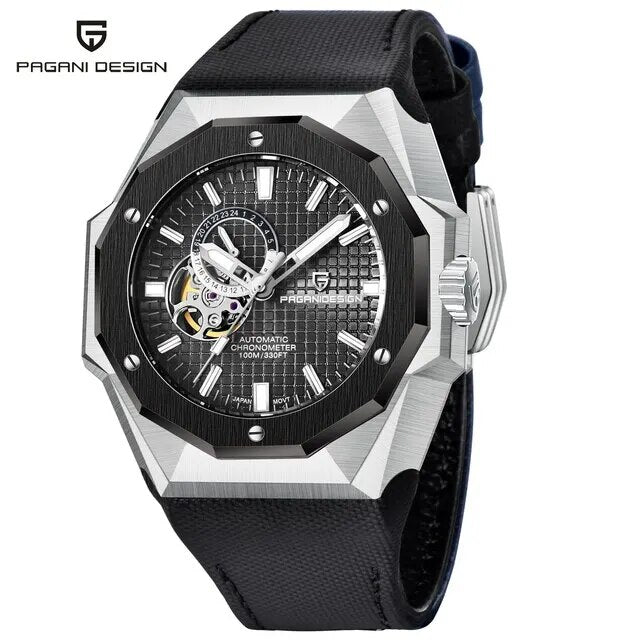 2024 PAGANI Automatic Mechanical Stainless Steel Sapphire Glass Waterproof Watch