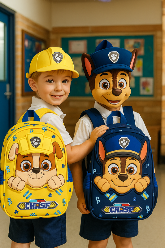 Paw Patrol Kids School Backpack –  Marshall & Chase, Toddler & Kindergarten Gift