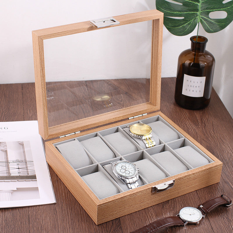 Bamboo Wooden Watch Storage Case