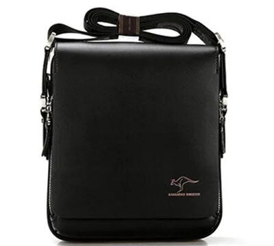 Sac à bandoulière en cuir PU pour hommes 