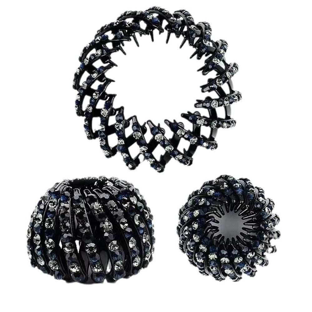 Creative Rhinestone Bird Nest Clips Headwear Hair Accessories