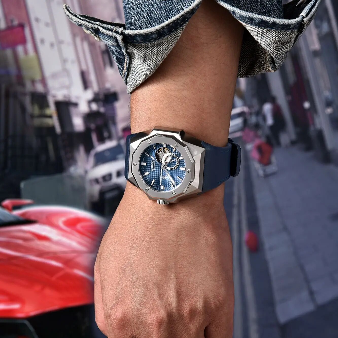 2024 PAGANI Automatic Mechanical Stainless Steel Sapphire Glass Waterproof Watch