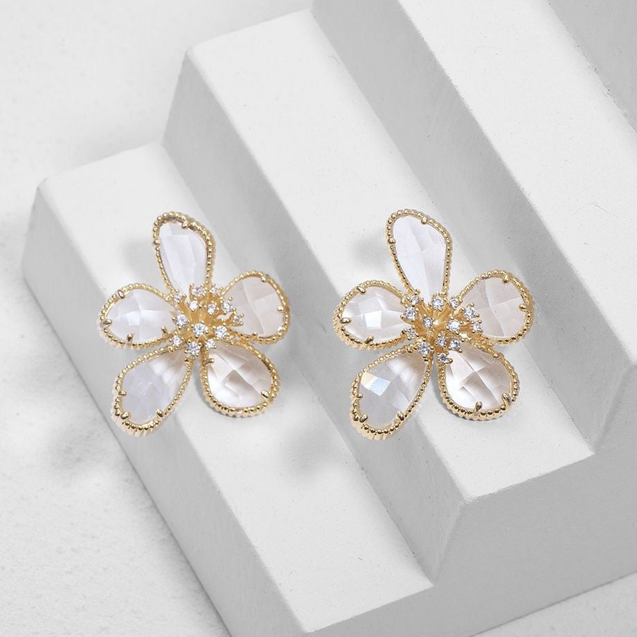 Flowers Stud Earrings