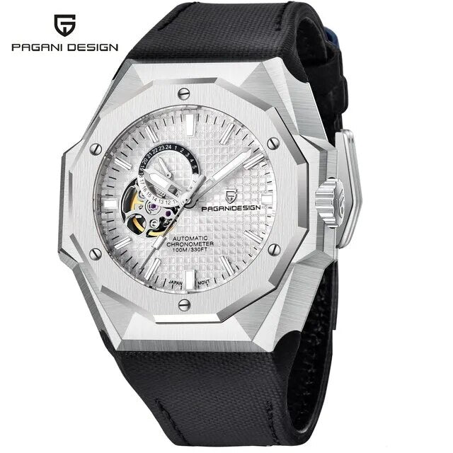 2024 PAGANI Automatic Mechanical Stainless Steel Sapphire Glass Waterproof Watch