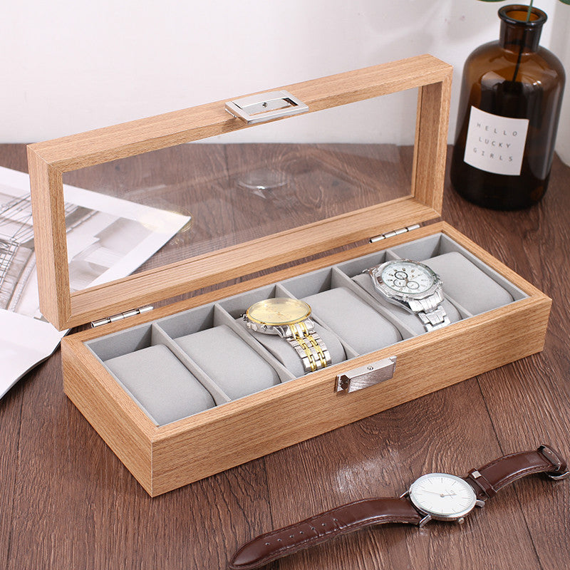 Bamboo Wooden Watch Storage Case