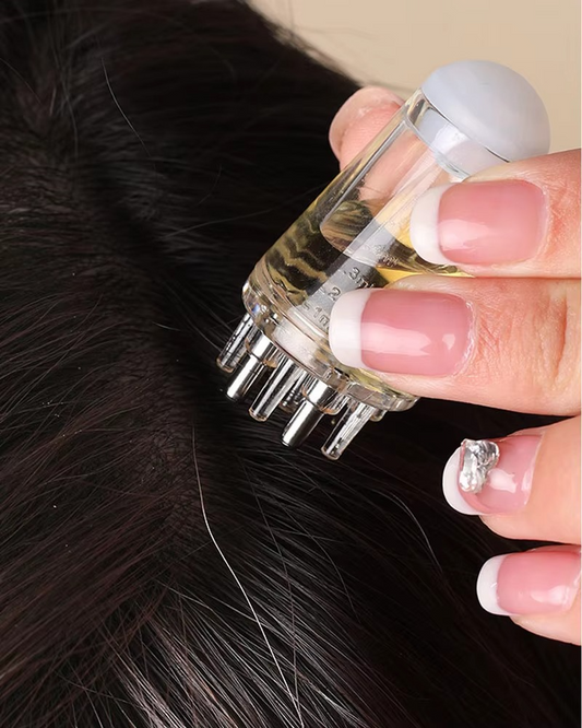 Liquid Scalp Oil Applicator Comb – Hair Growth & Oil Massage Tool