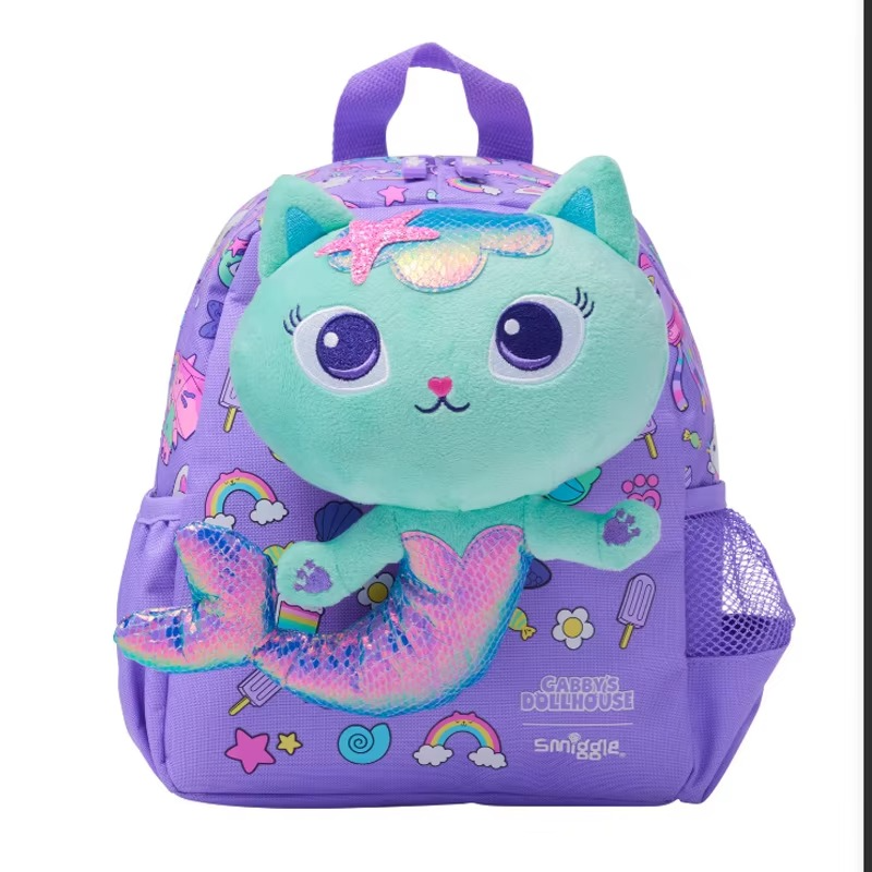 Cabby's Dollhouse School Backpack – Smiggle Mermaid Anime School Backpack