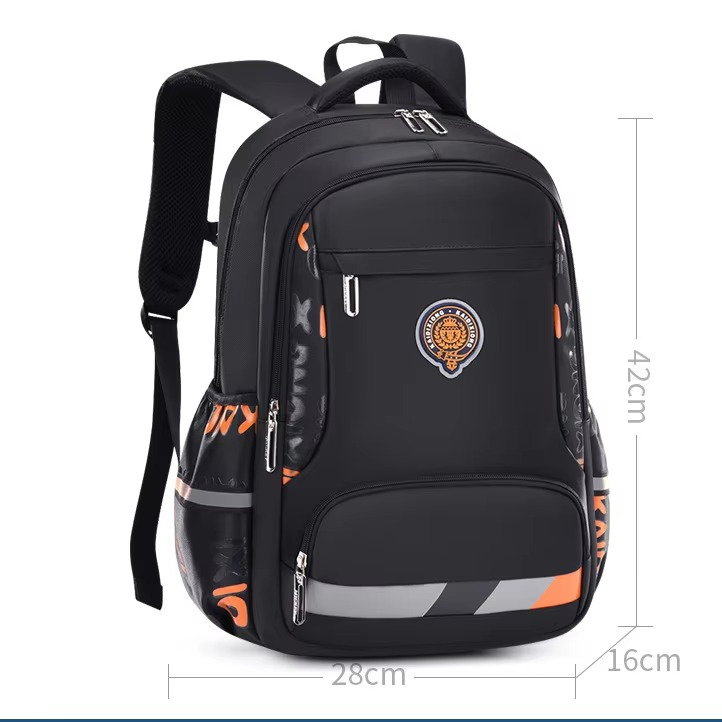 Orthopedic Multi-Pocket School Backpack for Boys – Durable Primary & High School Kids Schoolbag