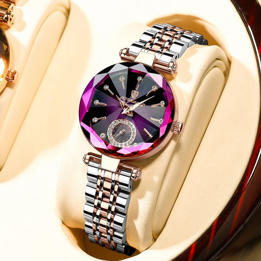 POEDAGAR Quartz Movement Luxury Woman Wristwatch