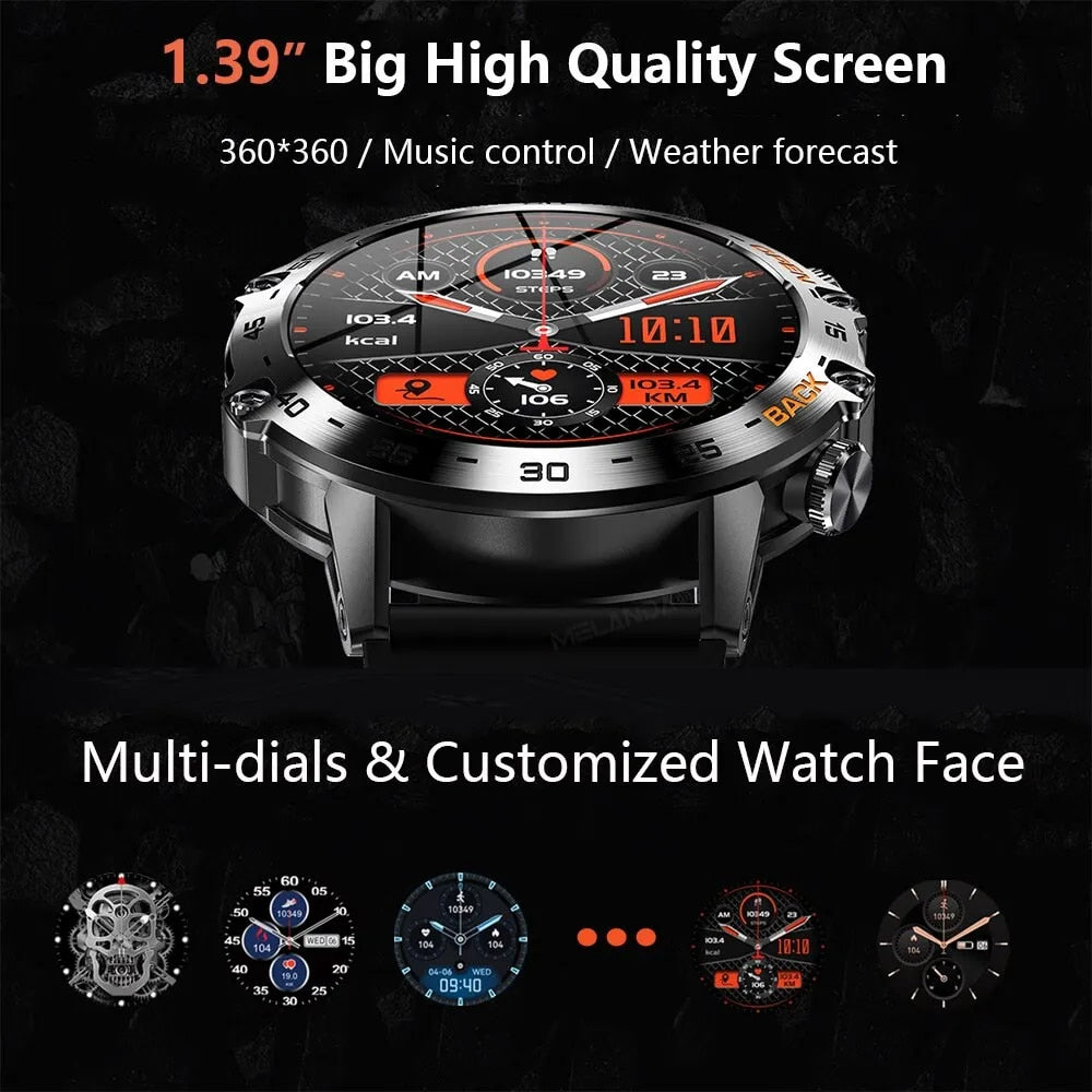 MELANDA Android IOS K52 Bluetooth Smart & Sport Watch