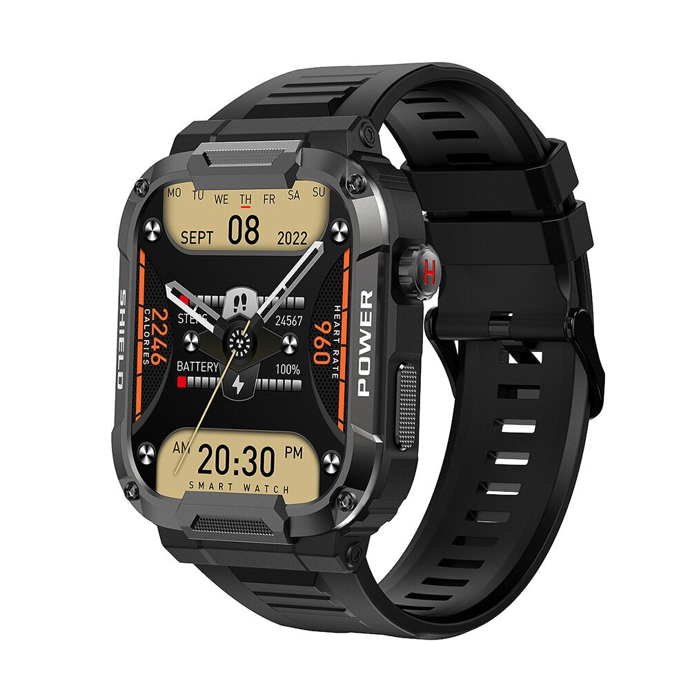 Military Style Multifunction Touch Smartwatch For Android IOS