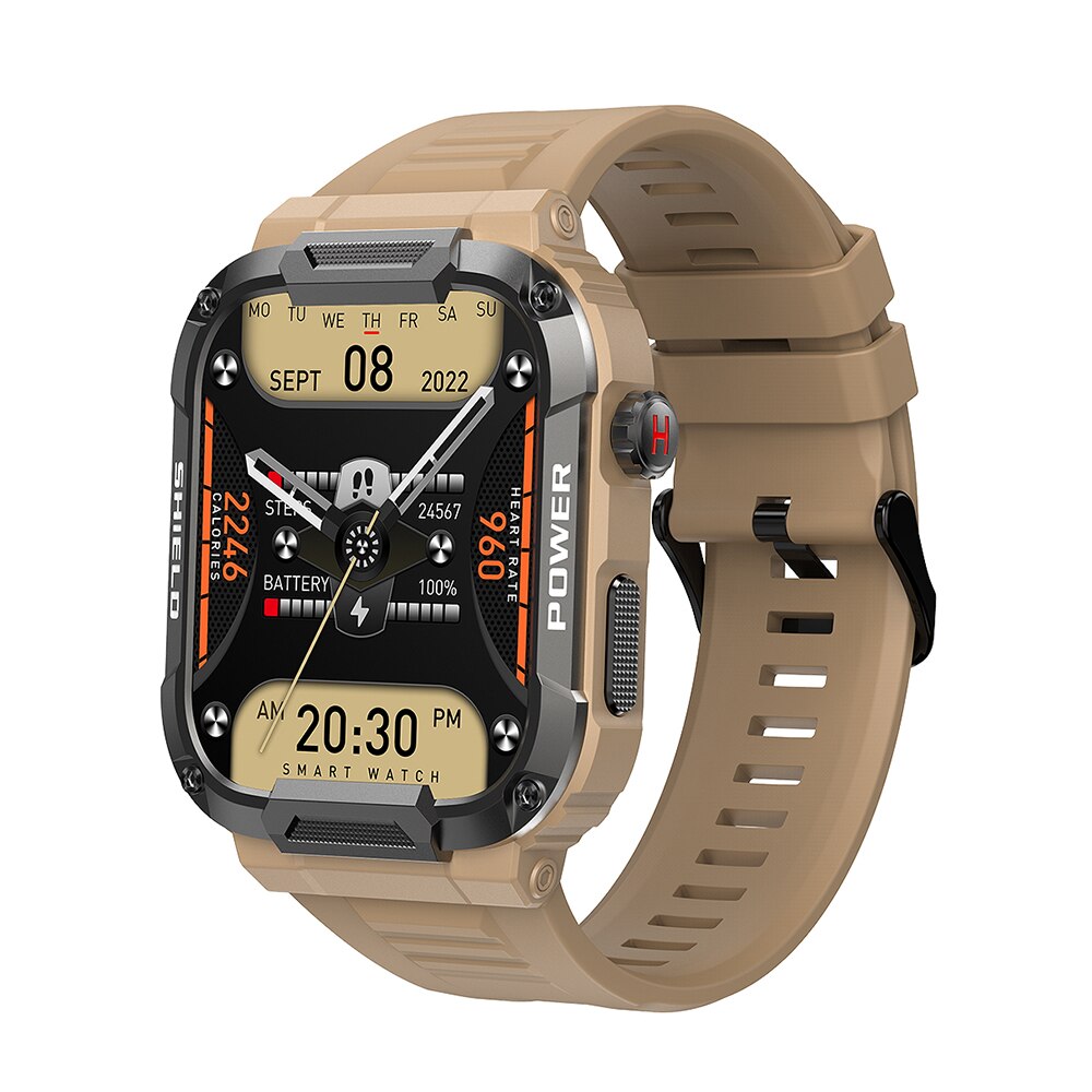 Military Style Multifunction Touch Smartwatch For Android IOS