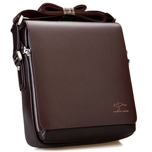 Sac à bandoulière en cuir PU pour hommes 