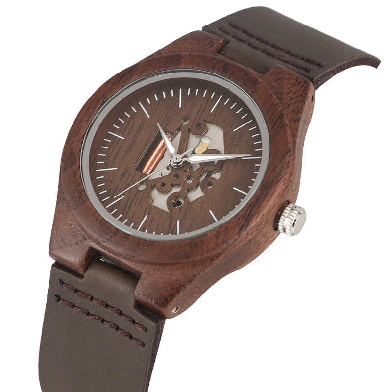 Couple Wooden Casual Quartz Watch