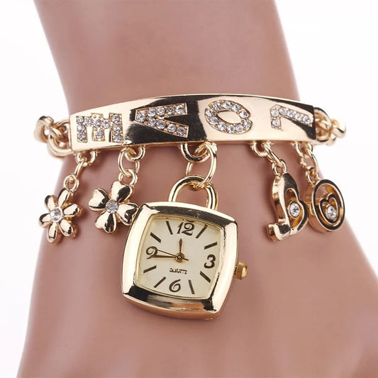 Chain Bracelet with watch