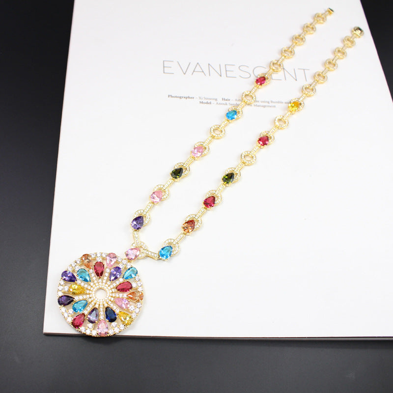 Crafted and premium Zircon Stones Necklace