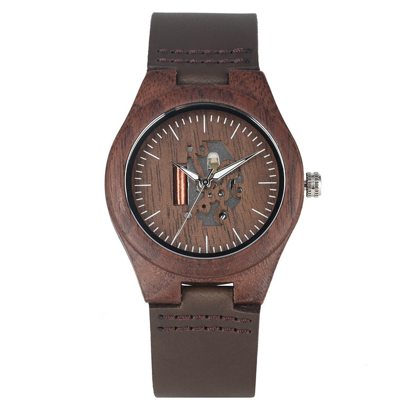 Couple Wooden Casual Quartz Watch