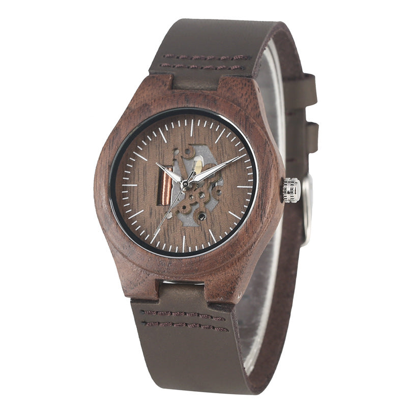 Couple Wooden Casual Quartz Watch