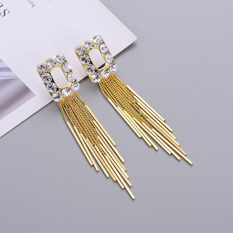 Zircon Trendy Drop Earring