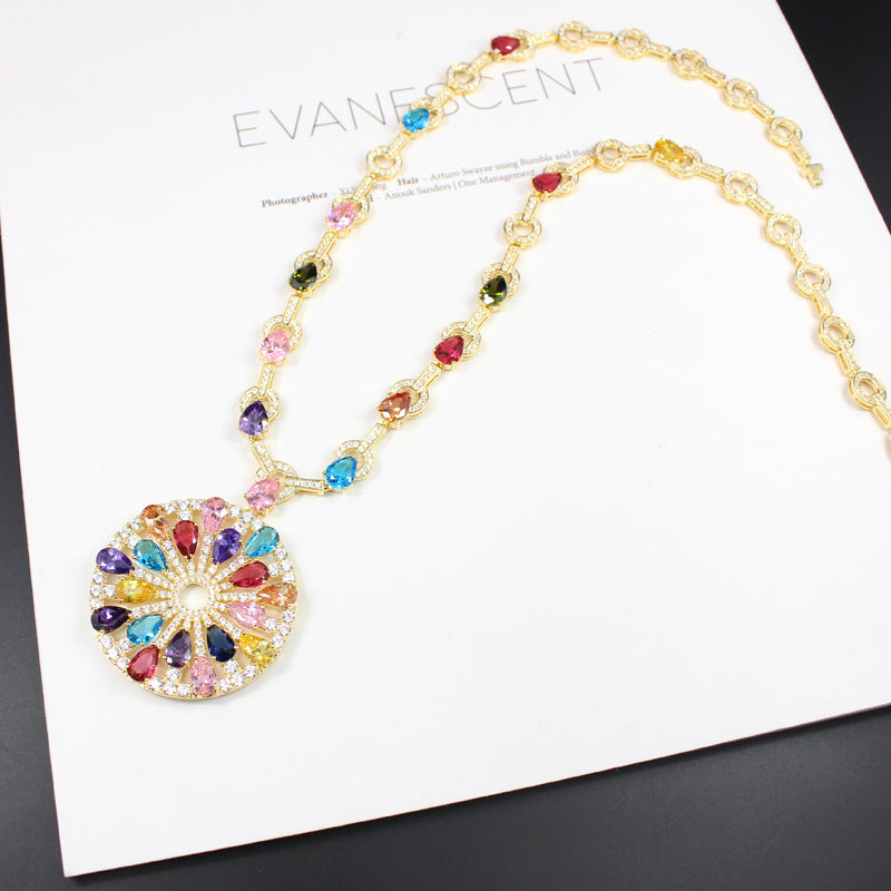 Crafted and premium Zircon Stones Necklace