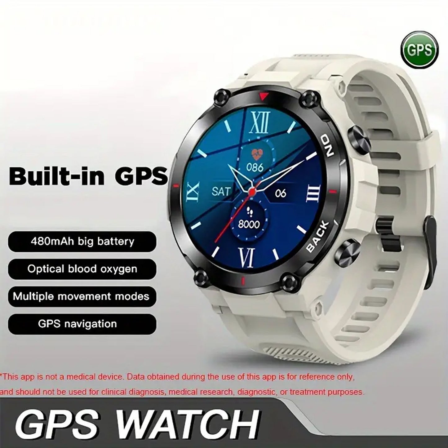 Outdoor Military Smart Watch