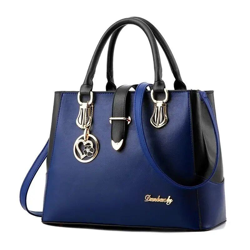 Contrast Shoulder Handbag