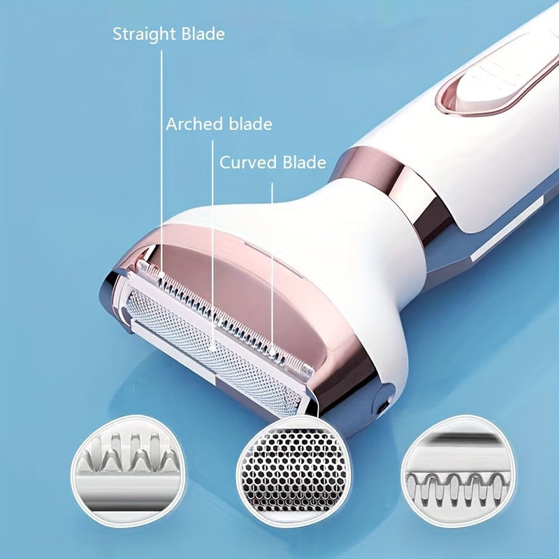 Electric Hair Removal Epilator, 4 in 1