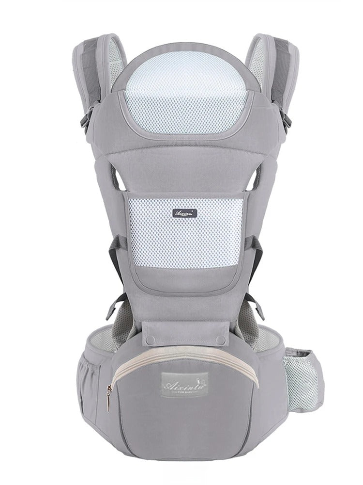 Ergonomic Baby Carrier with Waist Stool