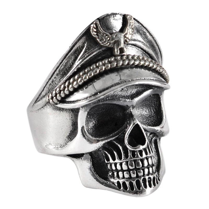 Men Punk Hip Hop Rock Adjustable Ring Jewelry Gifts