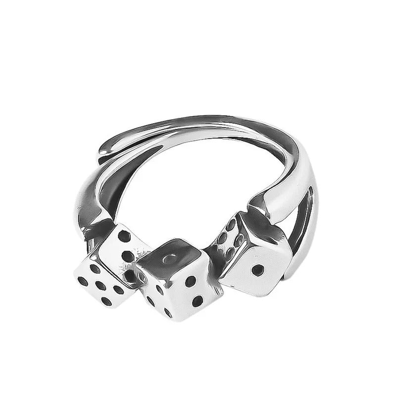 Men Punk Hip Hop Rock Adjustable Ring Jewelry Gifts