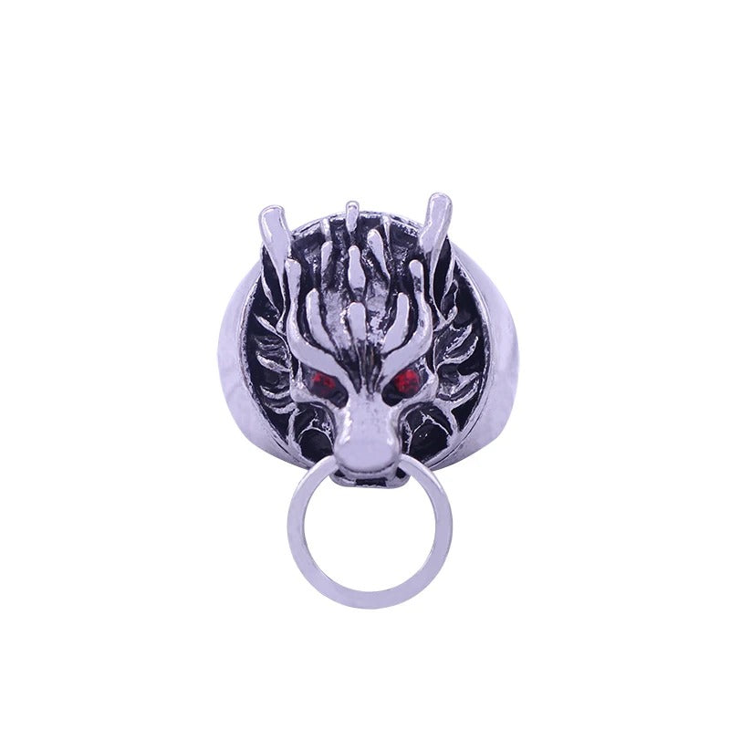 Gothic Punk Ring Men Retro Ring Jewelry