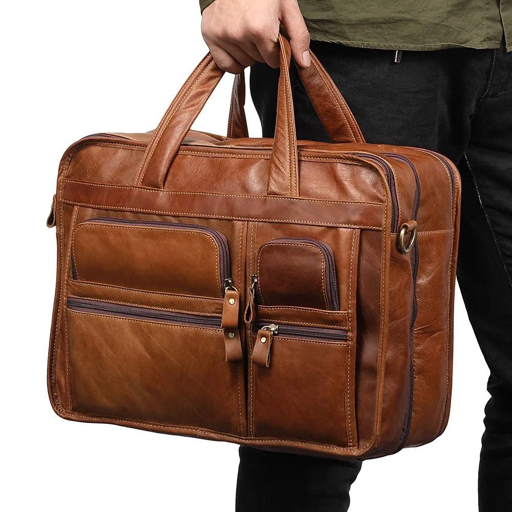 Men Briefcase Laptop Casual Business Bag