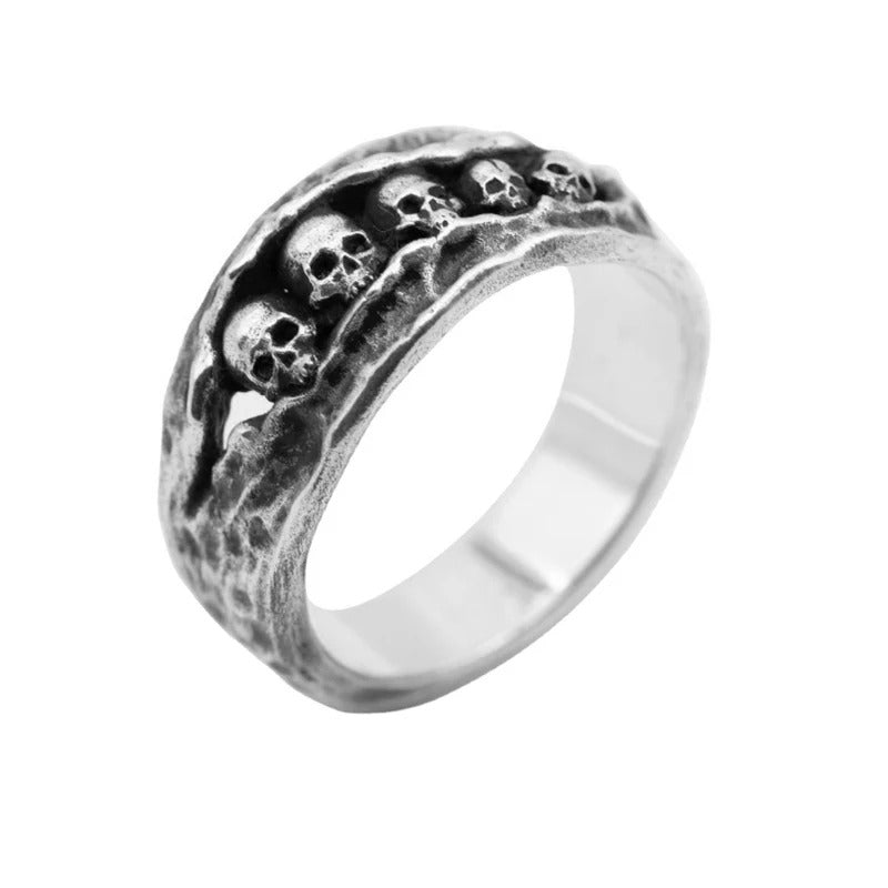 Men Punk Hip Hop Rock Adjustable Ring Jewelry Gifts