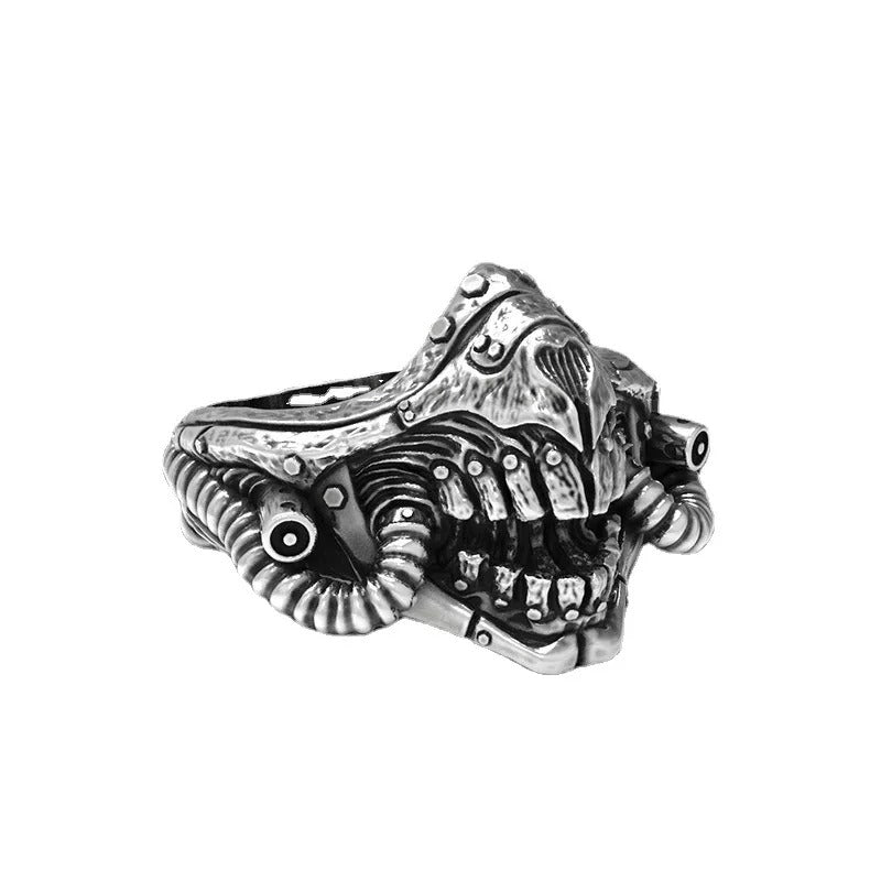 Men Punk Hip Hop Rock Adjustable Ring Jewelry Gifts