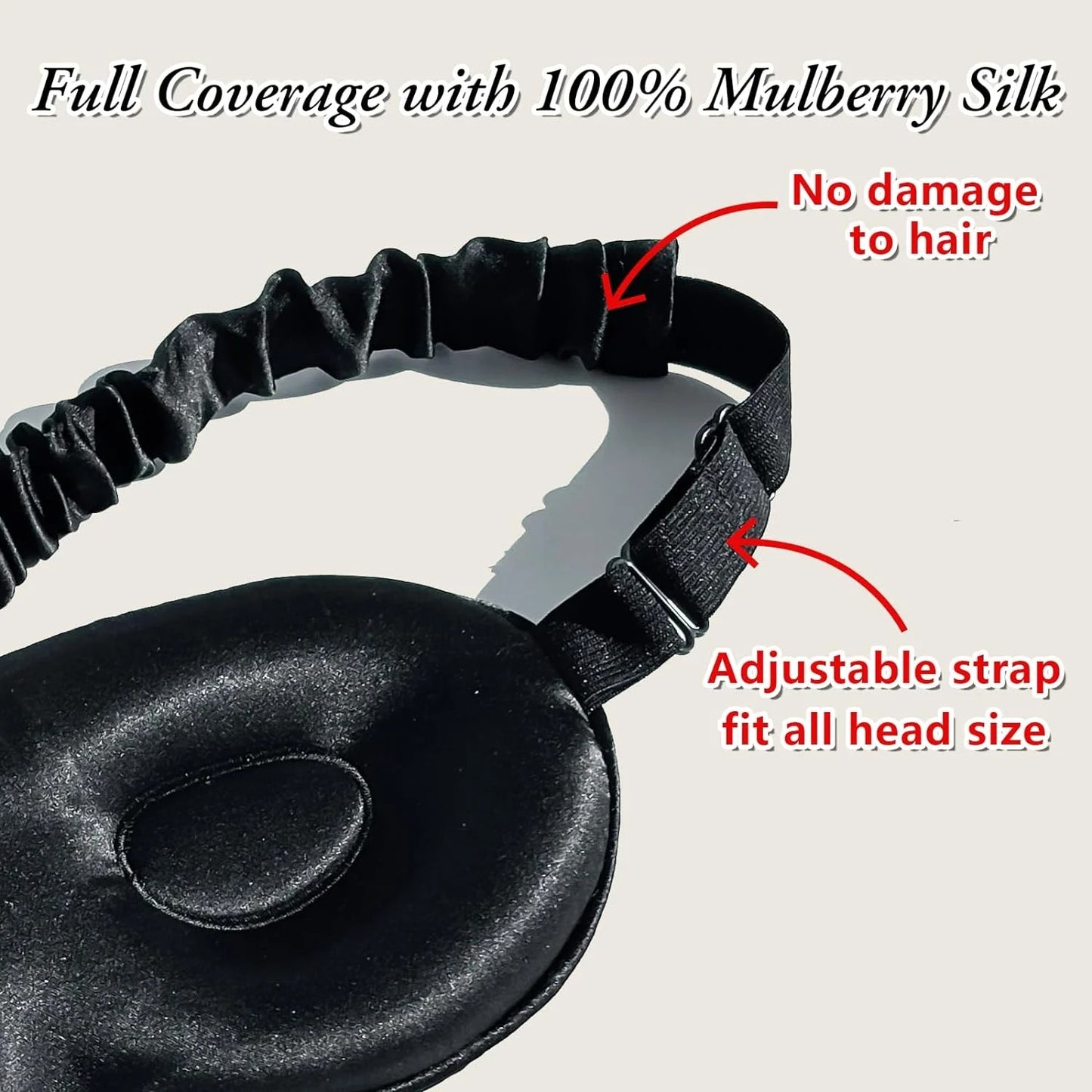 Pure Mulberrry Silk Sleep Mask