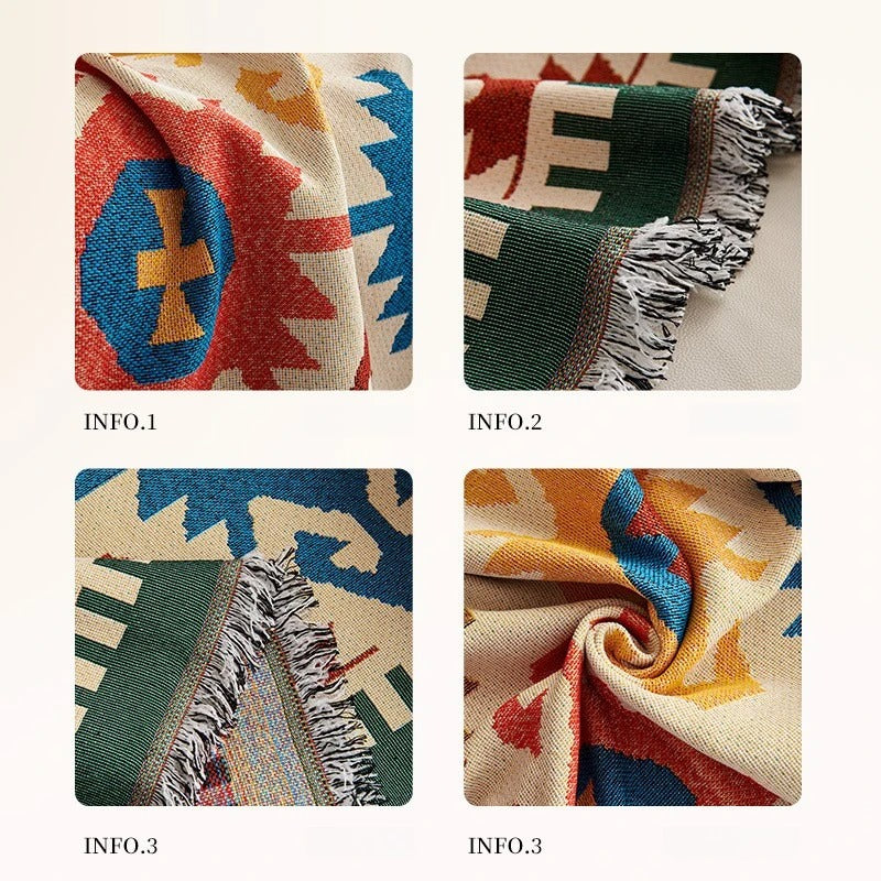 New Sofa Cover Single Size Full Coverage Slip-Resistant Sofa Towel and Cushion or Throw Blanket