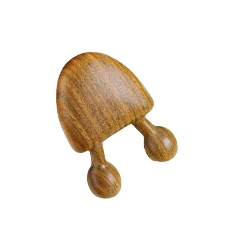 Sandalwood Eye & Face Massager – Natural Gua Sha Tool
