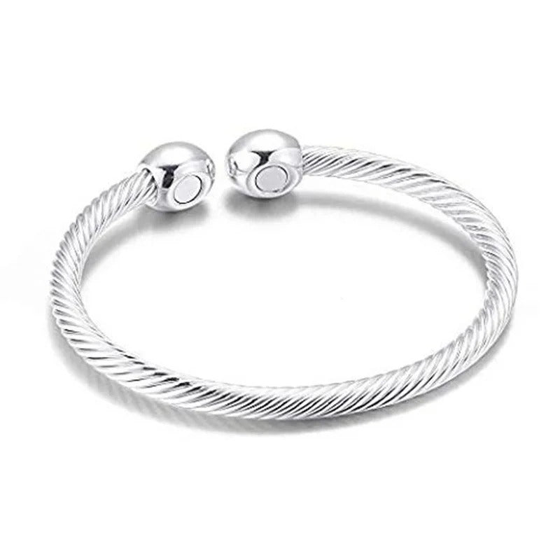 Open Bracelet Arthritis Pain Relief Magnetic Bracelet for Women and Men