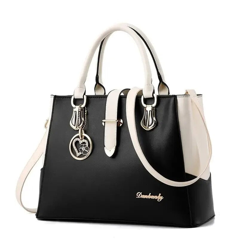 Contrast Shoulder Handbag