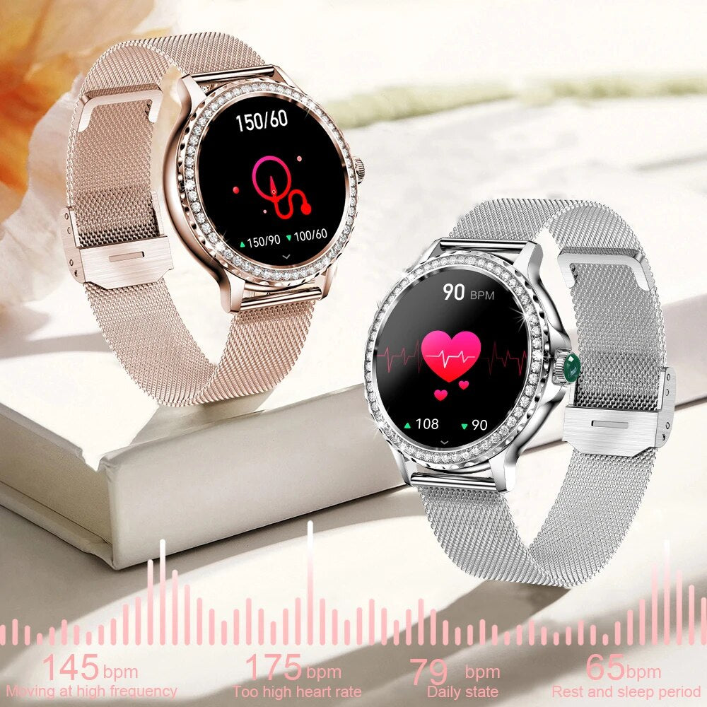 Women Bluetooth Smartwatch IOS & Android