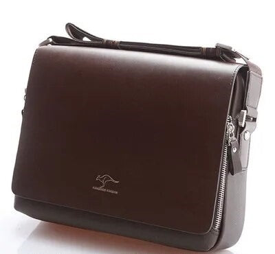 Sac à bandoulière en cuir PU pour hommes 